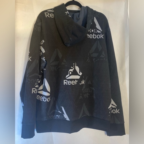 Reebok Men's Unwind Hoodie Black Size Large NWOT - Picture 5 of 8